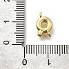 Brass Connector Charms KK-P295-01G-Q-3