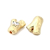 Rack Plating Alloy Enamel Beads PALLOY-Z004-04G-2