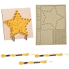 1 Set DIY String Art Kit Arts and Crafts for Children DIY-GF0004-28A-1