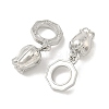 Brass Lily of the Valley European Dangle Charms KK-B166-08P-2