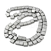 Electroplated Non-magnetic Synthetic Hematite Beads Strands G-C106-A01-13-2