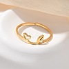 304 Stainless Steel Cuff Rings for Women RJEW-D285-01G-E-4