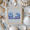 2Pcs PET Hollow Out Drawing Painting Stencils DIY-MA0005-56B-2