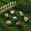 14Pcs 7 Styles Handmade Porcelain Beads PORC-CJ0001-40-5