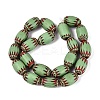 Handmade Millefiori Glass Barrel Beads LA-N002-15D-2