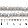 Opaque Glass Beads Stands EGLA-A035-P6mm-B22-4
