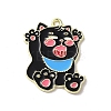 Alloy Enamel Pendants FIND-Z034-01D-1