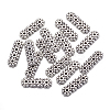 4-Hole Tibetan Style Alloy Spacer Bars LS-A1110Y-NF-3