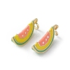 Brass Enamel Pendants KK-D336-06G-02-1