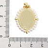 Rack Plating Brass Enamel Pendants KK-C056-07G-05-3