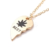 BEST BUDS Alloy Pendant Necklaces LS-NJEW-K124-03B-G-3