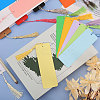 DIY Blank Bookmark Making Kit DIY-GL0004-30-4