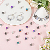 30Pcs 3 Colors Alloy European Beads FIND-PA0001-13-4