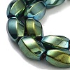 Synthetic Magnetic Hematite Beads Strands G-P545-G01-01H-3