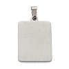 Non-Tarnish 304 Stainless Steel Pendants STAS-K216-48D-P-2
