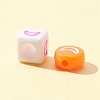 511Pcs 10 Style Transparent & Opaque Mixed Color Acrylic Beads MACR-FS0001-34-5