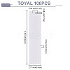 Paper Hair Clip Display Cards CDIS-WH0020-13-2