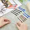 10 Pairs 5 Colors Silicone Eyeglasses Ear Grip FIND-HY0003-29-3