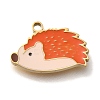 Ion Plating(IP) 304 Stainless Steel Enamel Pendants STAS-P371-077G-1