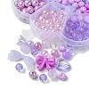 Acrylic Bead Flowers/Stars/Hearts OACR-FS0001-67A-3