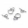 Non-Tarnish 304 Stainless Steel Toggle Clasps X-STAS-N092-182-2