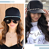 6Pcs 6 Styles Ocean Theme Synthetic Turquoise & Magnesite Beads and Alloy Baseball Cap Chain HJEW-SC0002-34-7