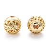 Alloy Hollow Beads X1-PALLOY-P238-27G-RS-3