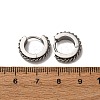 304 Stainless Steel Hoop Earrings EJEW-D331-13P-3