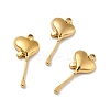 Ion Plating(IP) 304 Stainless Steel Pendants STAS-I197-023G-1
