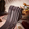 Flat PU Imitation Leather Cord LC-WH0006-05B-01-4