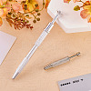 2Pcs 2 Styles Brass & Stainless Steel Rhinestones Claw Tweezers TOOL-TA0001-07-5