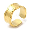 304 Stainless Steel Open Cuff Rings RJEW-K245-63G-3