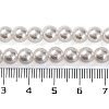 Baking Paint Pearlized Glass Pearl Round Bead Strands PEAR-H019-02B-04-5