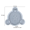 Food Grade DIY Silicone Tarot Candle Holder Molds PW-WG69089-01-1