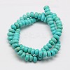 Synthetic Turquoise Beads Strands TURQ-G109-4x2mm-06-2