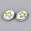 Handmade Porcelain Beads X-PORC-T134-07-2