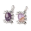 Natural & Synthetic Gemstone Pendants G-D469-01P-3