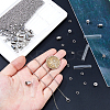 DIY 304 Stainless Steel & Glass Bottle Pendant Necklace Making Kits DIY-HS0001-51P-3