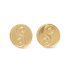 Ion Plating(IP) 304 Stainless Steel Stud Earring for Women EJEW-I285-27G-1