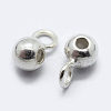 925 Sterling Silver Tube Bails STER-K167-047B-S-1