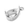 304 Stainless Steel Rhinestone Claw Settings STAS-U042-04A-P-2