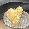 304 Stainless Steel Open Cuff Ring for Women RJEW-B109-06G-03-2