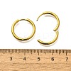 304 Stainless Steel Hoop Earrings for Women EJEW-M068-15G-G-5