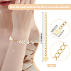 10Pcs 925 Sterling Silver Extender Chains STER-BBC0007-94B-2
