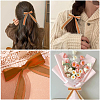 1Roll Solid Color Organza Ribbons ORIB-CY0001-03B-4