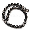 Tibetan Style dZi Beads Strands G-G328-A05-10mm-3