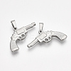Non-Tarnish 304 Stainless Steel Pendants STAS-T045-31P-3
