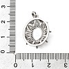 Natural Tiger Eye Pendants KK-G553-06P-3