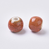 Handmade Porcelain Beads PORC-WH0002-05A-1