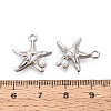 Rack Plating Alloy & Imitation Pearl Pendants ENAM-T024-04P-3